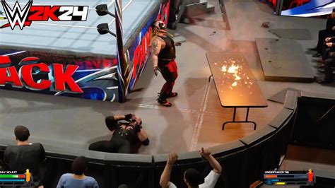 WWE 2K24 GAMEPLAY The Fiend AKA Bray Wyatt VS The Undertaker With All