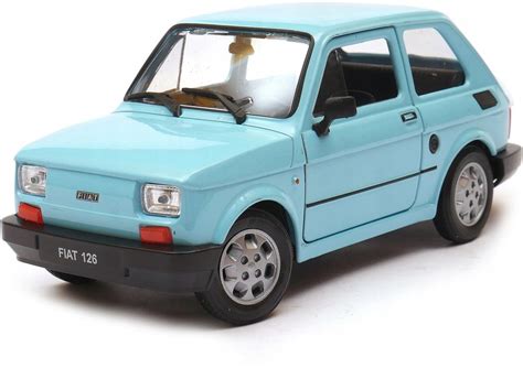 Welly Fiat 126P Maluch Maluszek Kaszlak Prl 1 21 Błękitny 1201726