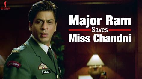 Major Ram Saves Miss Chandni Movie Clip Main Hoon Na Shah Rukh