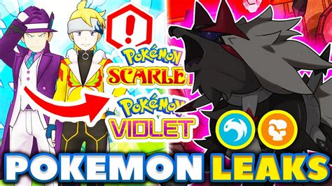 Pokemon News And Leaks Huge Hints For Pokemon Scarlet And Violet New