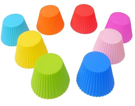 Silicone Baking Cups Reusable Nonstick Cupcake Liners Silicone Muffin