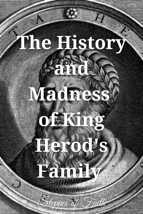 The History and Madness of King Herod's Family