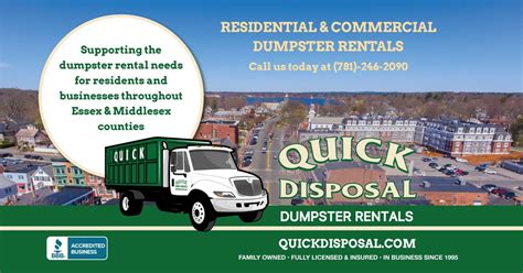 Whether You Need A Dumpster For A Residential Or Commercial Project