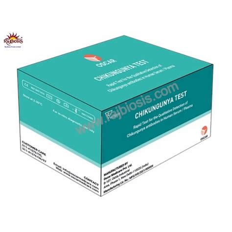 Chikungunya Test Kit Chikungunya Igg Igm Rapid Test Kit Latest Price