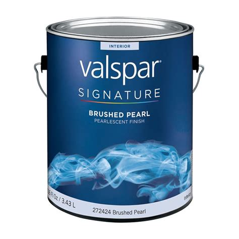 Valspar Signature Satin Brushed Pearl Tintable Pearlescent Tintable