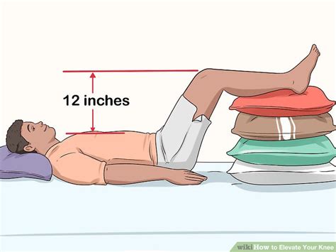 Ways To Elevate Your Knee Wikihow