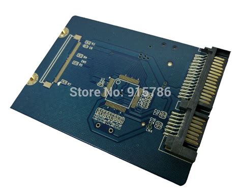 Msata To Sata Riser Card Mini Sata To Inch S Grandado