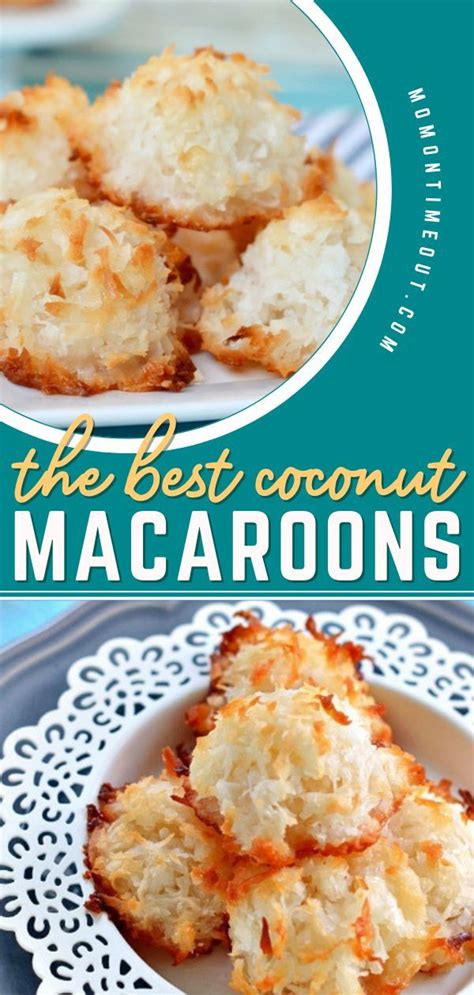 The Best Coconut Macaroons Coconut Macaroons Coconut Macaroons Recipe Coconut Macaroons Easy