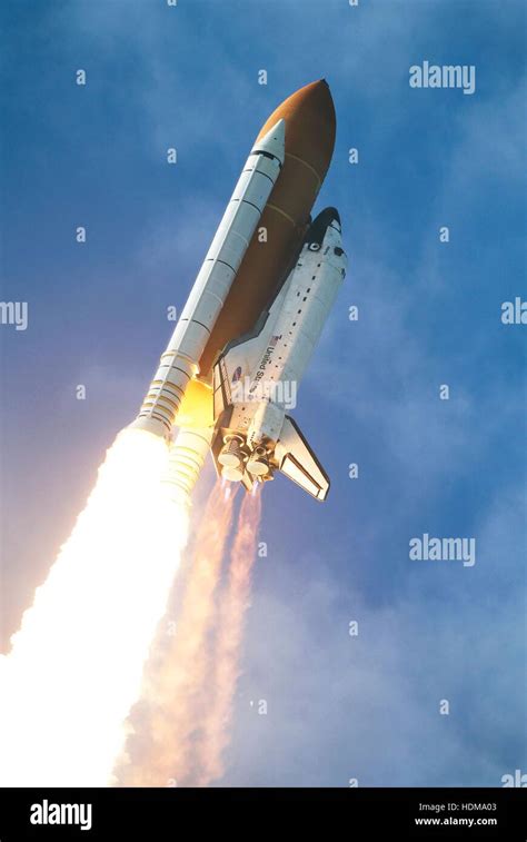 Nasa Space Shuttle Atlantis Launches From The Kennedy Space Center