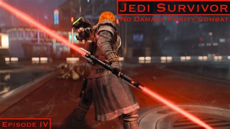 Jedi Survivor No Damage Purity Combat Grandmaster No Hud Youtube