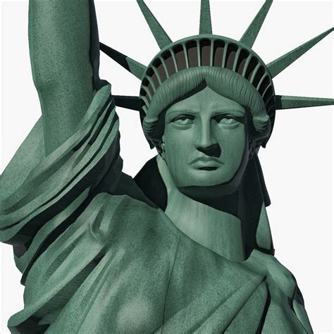 3d Model Liberty Statue