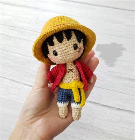 Luffy Crochet Pattern