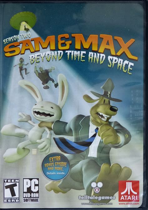 Computer Game Museum Display Case Sam Max Season Two Beyond Time