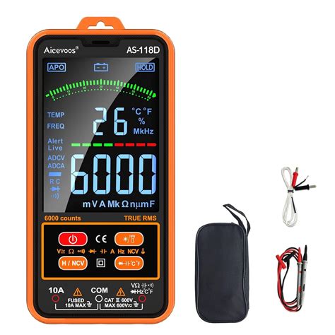 Aicevoos AS 118D Intelligentes Multimeter Digital True RMS Auto Range