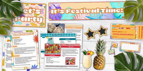 Summer Festival Fun Pack Twinkl Party Teacher Made