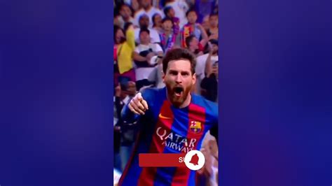 When Messi Silenced Bernabeu 🤐 Shorts Youtube