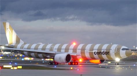 Live Frankfurt Airport ActionFRA Plane Spotting Take Off Condor