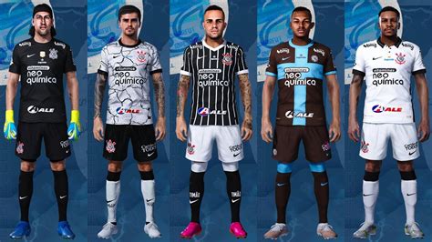 PES 2021 TODAS FACES E UNIFORMES DO CORINTHIANS NO PATCH MARFUT 3 1