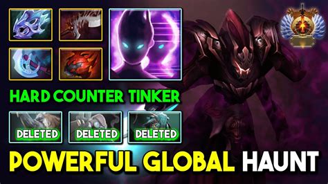 Powerful Global Haunt Carry Spectre With Abyssal Blade Item Build 100 Hard Counter Tinker Dota