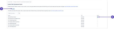 Configuring Custom Field Contexts Administering Jira Applications