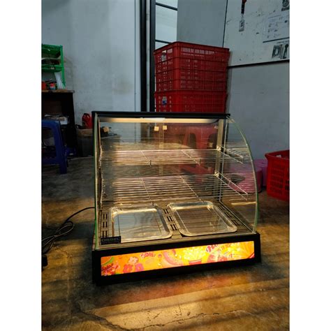 Jual Ossel Warming Showcase Food Display Warmer Etalase Rak