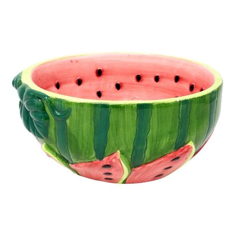 Ceramic Sliced Watermelon Bowl Watermelon Bowl Bowl Ceramic Bowls