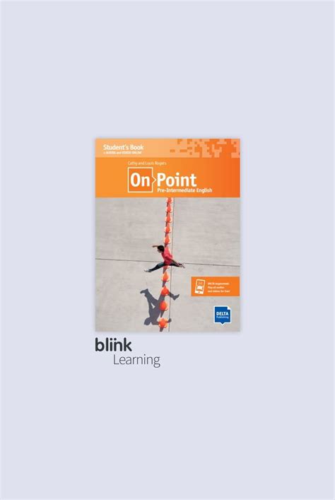 On Point B Pre Intermediate English Digital Edition Blinklearning