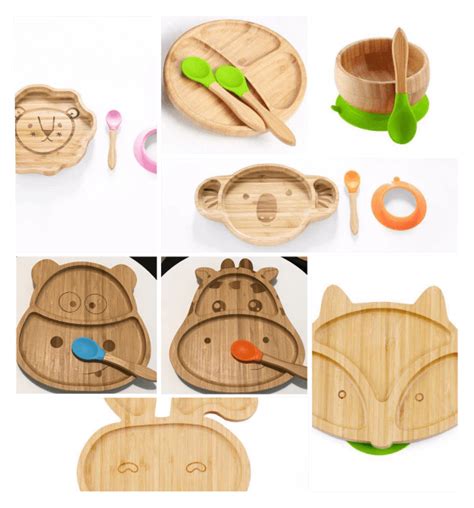 Eco-Friendly Bamboo Baby Suction Plates & Bowls Wholesale | Sustainable Baby Tableware