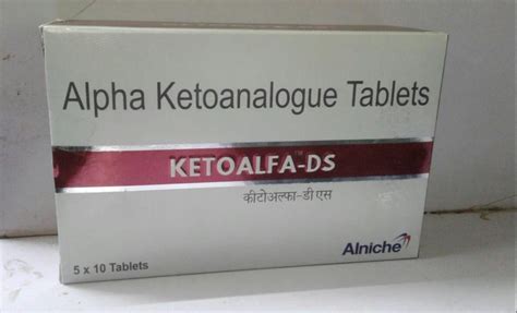 Alniche Alpha Ketoanalogue Tablet Ketoalfa Ds Packaging Type Box