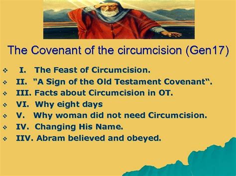 The Covenant Of The Circumcision Gen