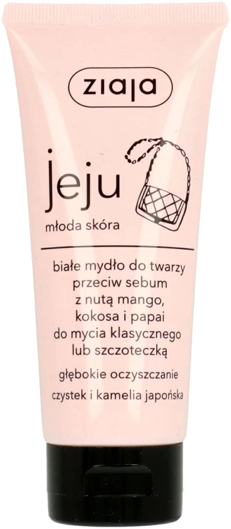 Ziaja Jeju Myd O Do Twarzy Przeciw Sebum G Eboko Oczyszczajace