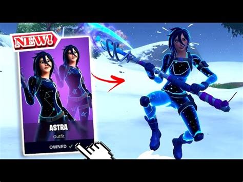 Nouveau Skin Astra Sur Fortnite Youtube