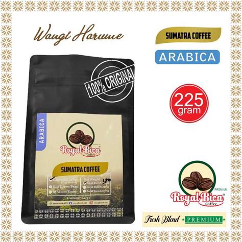 Jual Kopi Arabika Mandailing 225 Gram Roast Bean Biji Kopi Di Seller