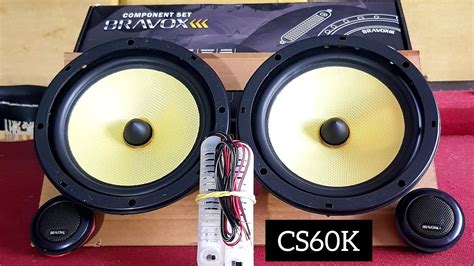 Kit 2 Vias Bravox Kevlar CS60K Unboxing YouTube