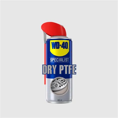 Wd 40 Specialist Anti Friction Dry Ptfe Lubricant 400ml Wd44395