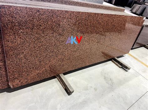 Akv Imperial Red Granite Stone Form Cutter Slab Thickness 20 Mm At