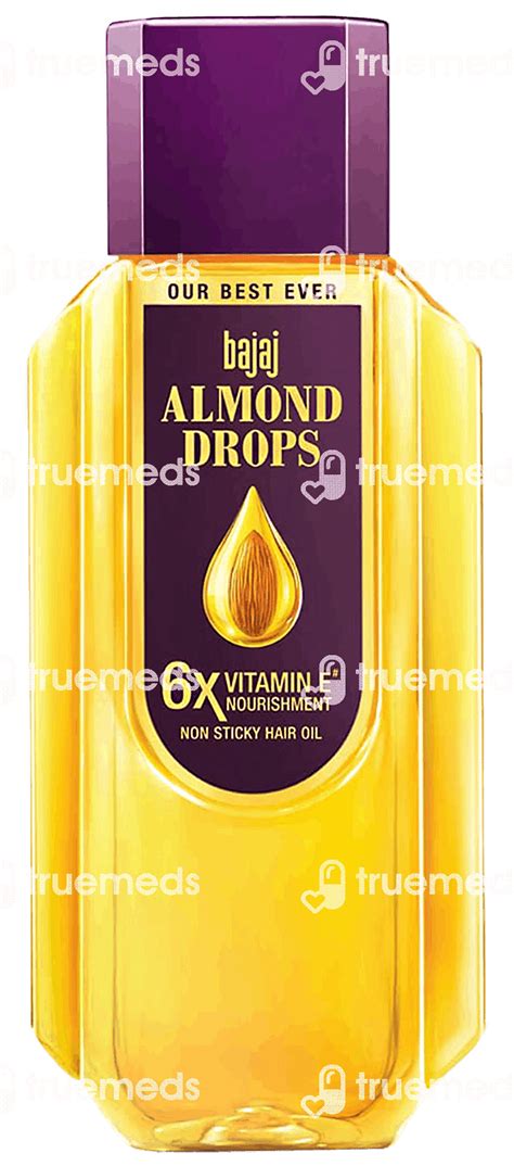 Bajaj Almond Drop Hair Oil Ml Uses Side Effects Dosage Price