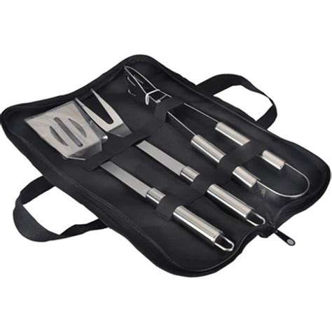 Bbq Grill Tool Set Stainless Steel Barbecue Grilling Utensils Kit With