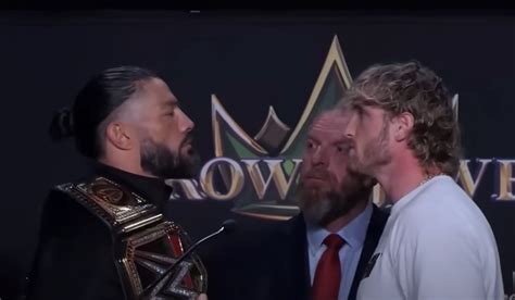 Roman Reigns Vs Logan Paul Top WWE Star S Wild Booking Idea For Crown