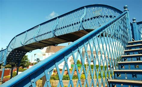 Footbridge Whitehead Station 1 © Albert Bridge Cc By Sa20