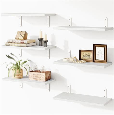 Amazon Fixwal Wood Floating Shelves For Wall Decor Wall Shelves