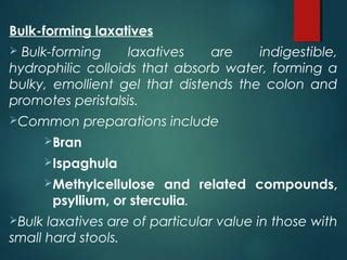 laxatives | PPT