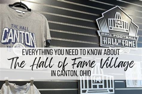 The Hall Of Fame Village In Canton Oh Restaurants Activities And Hotels