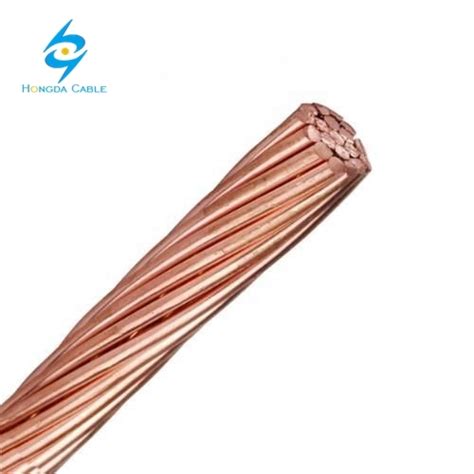 4 0 AWG Stranded Soft Drawn Bare Copper Naked Copper Cable Bare