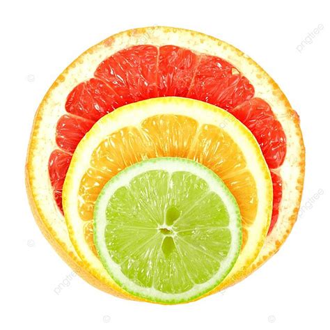 Set Of Cross A Citrus Fruits Photography Object Group Background And
