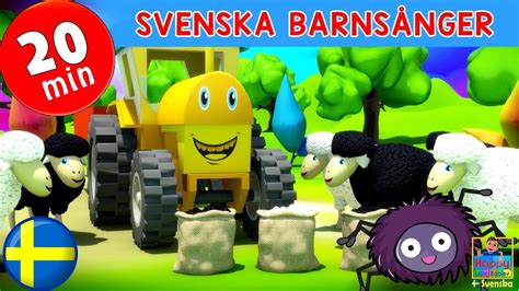 B B Vita Lamm Med Mera Minuter Barnvisor P Svenska Svenska