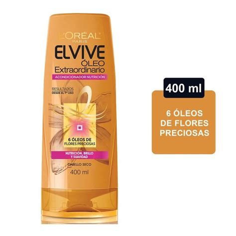 Acondicionador L Oréal Paris Elvive óleo Extraordinario Cabello Muy Seco 400 Ml Walmart