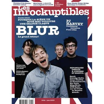 Les Inrockuptibles N Blur Le Grand Retour Juin Broch