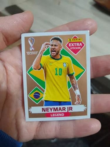 Figurinha Legend Neymar Jr Extra Sticker R 2 500 em São Paulo São