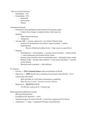 N271 Quiz 2 Studyguide N271 Quiz 2 Study Guide Part 1 Week 3 Care